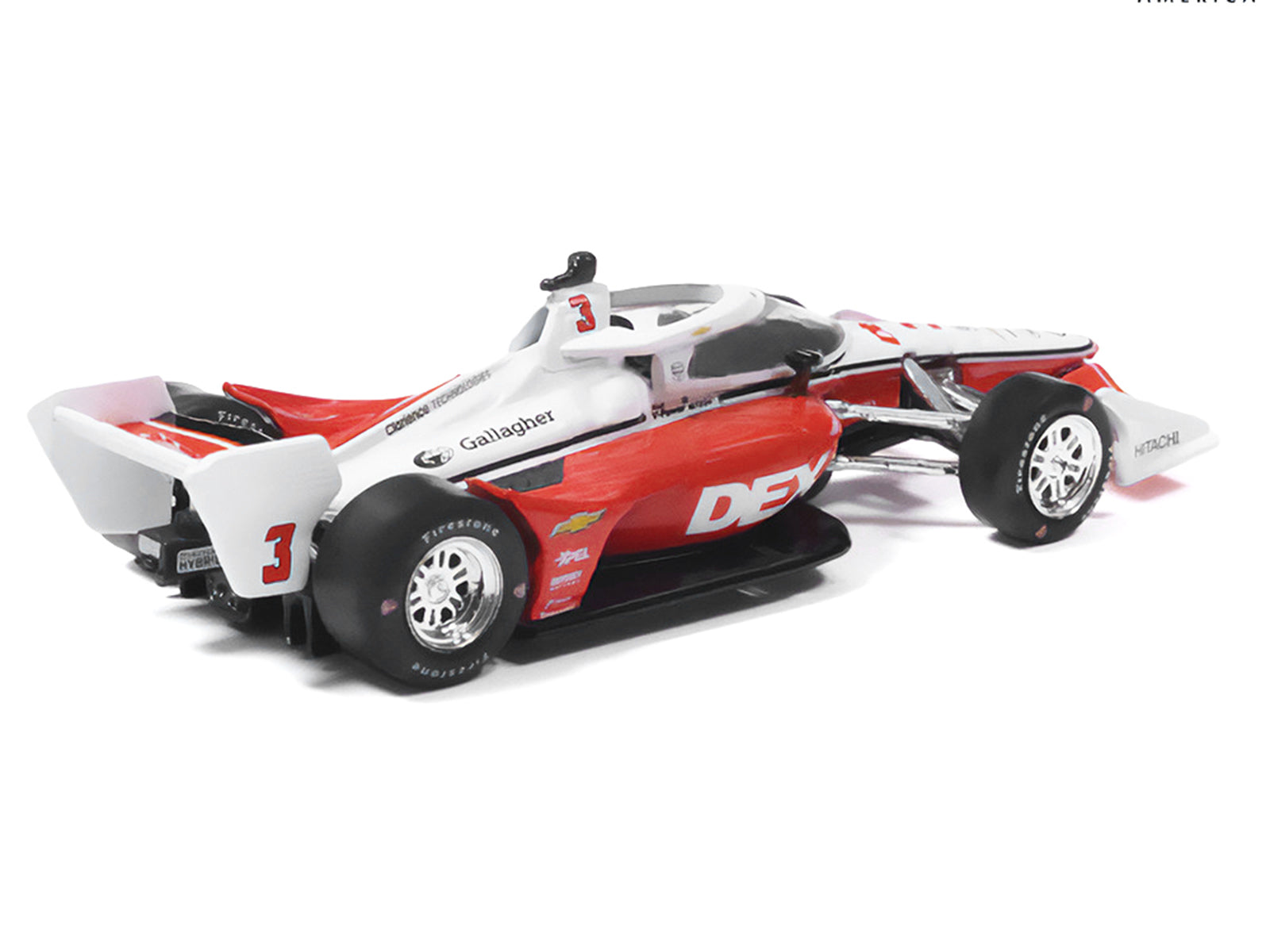 Dallara IndyCar #3 Scott McLaughlin "DEX" Team Penske (Road Course Configuration) "NTT IndyCar Series" (2026) 1/64 Diecast Model by IXO Models - image 3