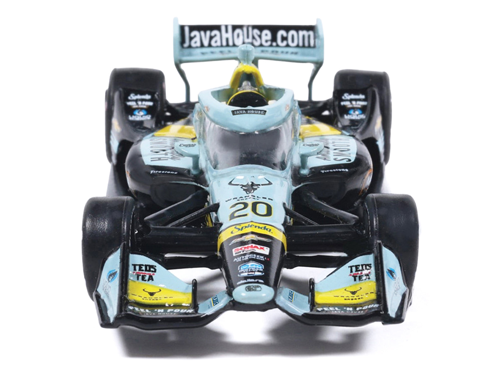 Dallara IndyCar #20 Alexander Rossi "Java House" Ed Carpenter Racing (Road Course Configuration) "NTT IndyCar Series" (2026) 1/64 Diecast Model by IXO Models - image 5