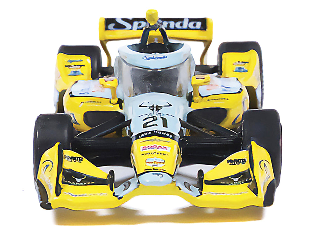 Dallara IndyCar #21 Christian Rasmussen "Splenda" Ed Carpenter Racing (Road Course Configuration) "NTT IndyCar Series" (2026) 1/64 Diecast Model by IXO Models - image 5