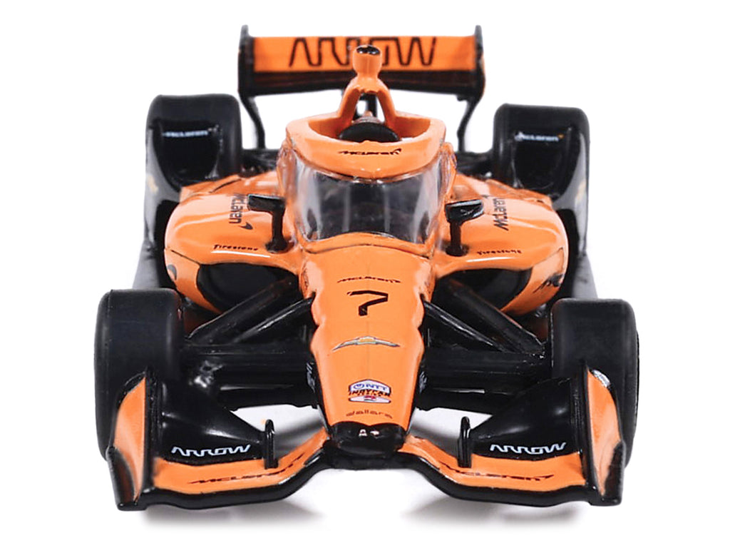 Dallara IndyCar #7 Christian Lundgaard "McLaren" Arrow McLaren IndyCar Team (Road Course Configuration) "NTT IndyCar Series" (2026) 1/64 Diecast Model by IXO Models - image 5