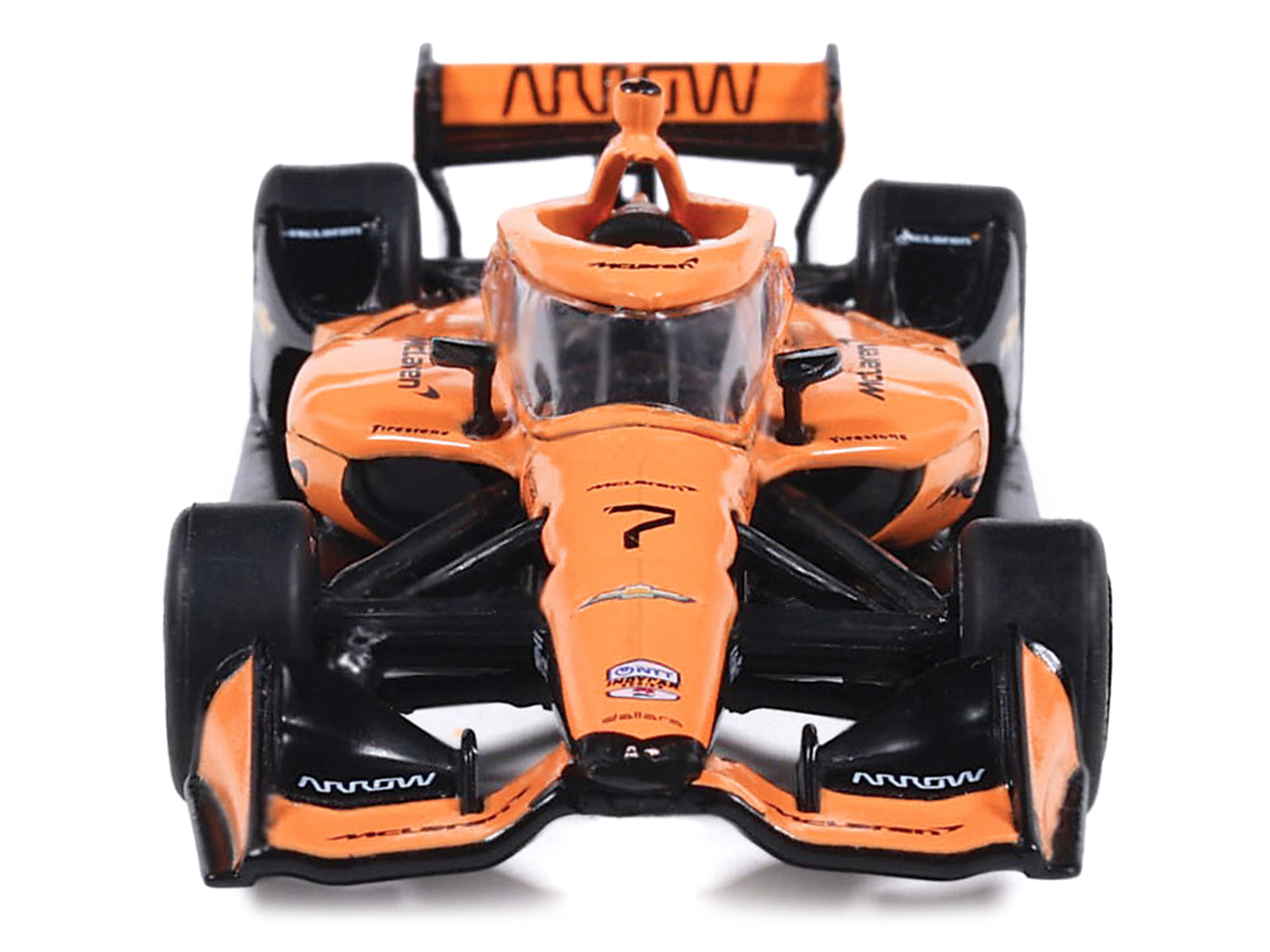Dallara IndyCar #7 Christian Lundgaard "McLaren" Arrow McLaren IndyCar Team (Road Course Configuration) "NTT IndyCar Series" (2026) 1/64 Diecast Model by IXO Models - image 5