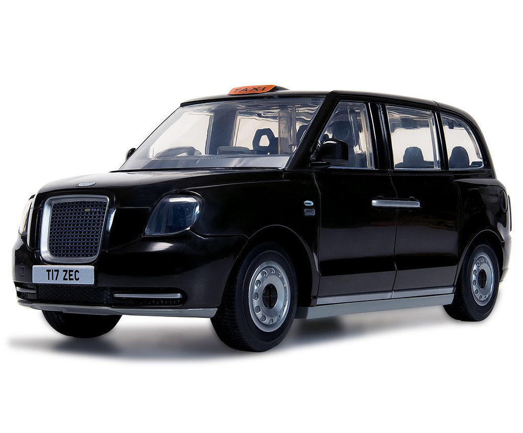 Skill 1 Model Kit London Taxi LEVC TX Black Snap Together Painted Plastic Model Car Kit by Airfix Quickbuild - image 2