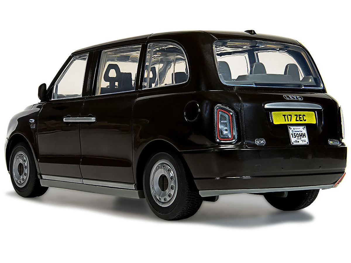 Skill 1 Model Kit London Taxi LEVC TX Black Snap Together Painted Plastic Model Car Kit by Airfix Quickbuild - image 3
