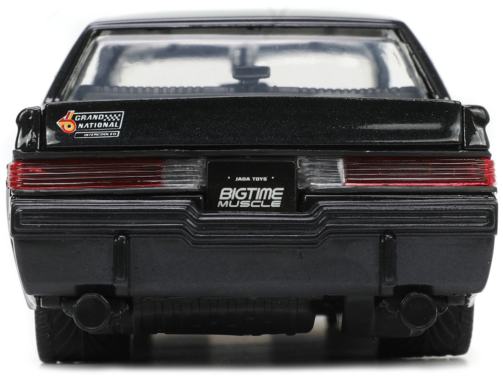 1987 Buick Grand National Black Metallic "Blackbird" "Bigtime Muscle" Series 1/24 Diecast Model Car by Jada - image 5