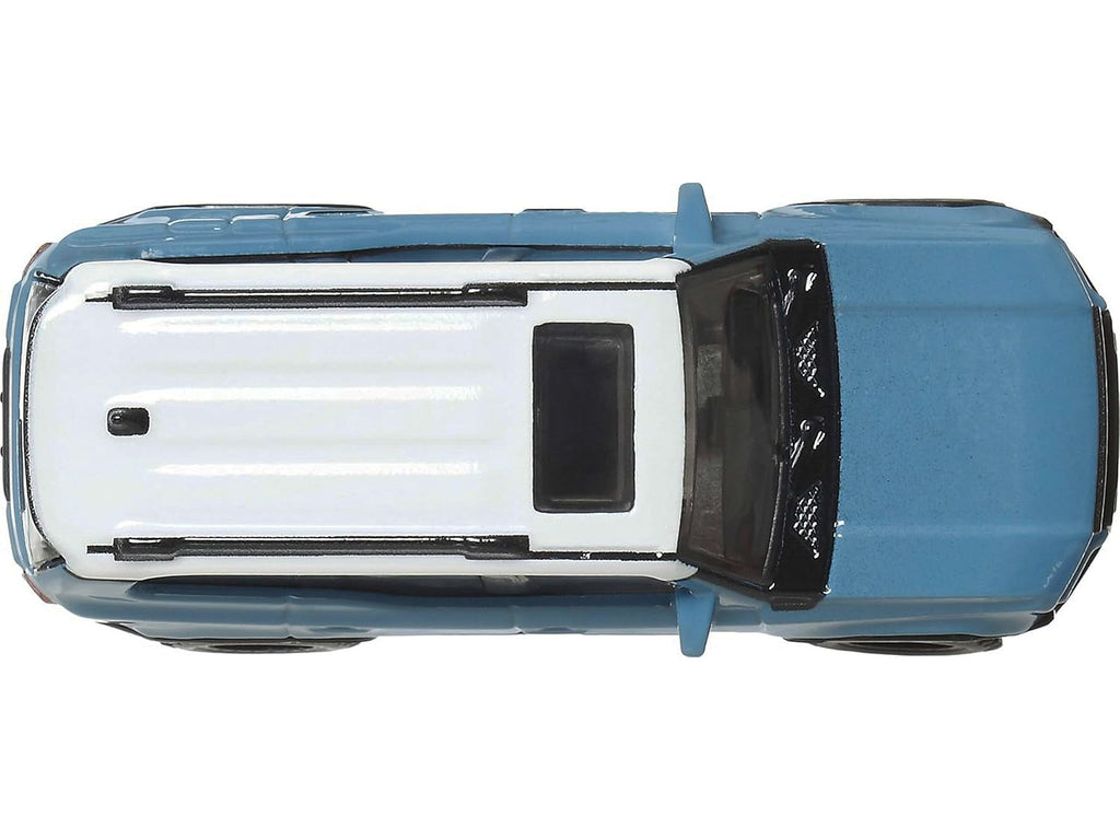2024 Toyota Land Cruiser Blue with White Top "HW Off Road" Series Diecast Model Car by Hot Wheels - image 4