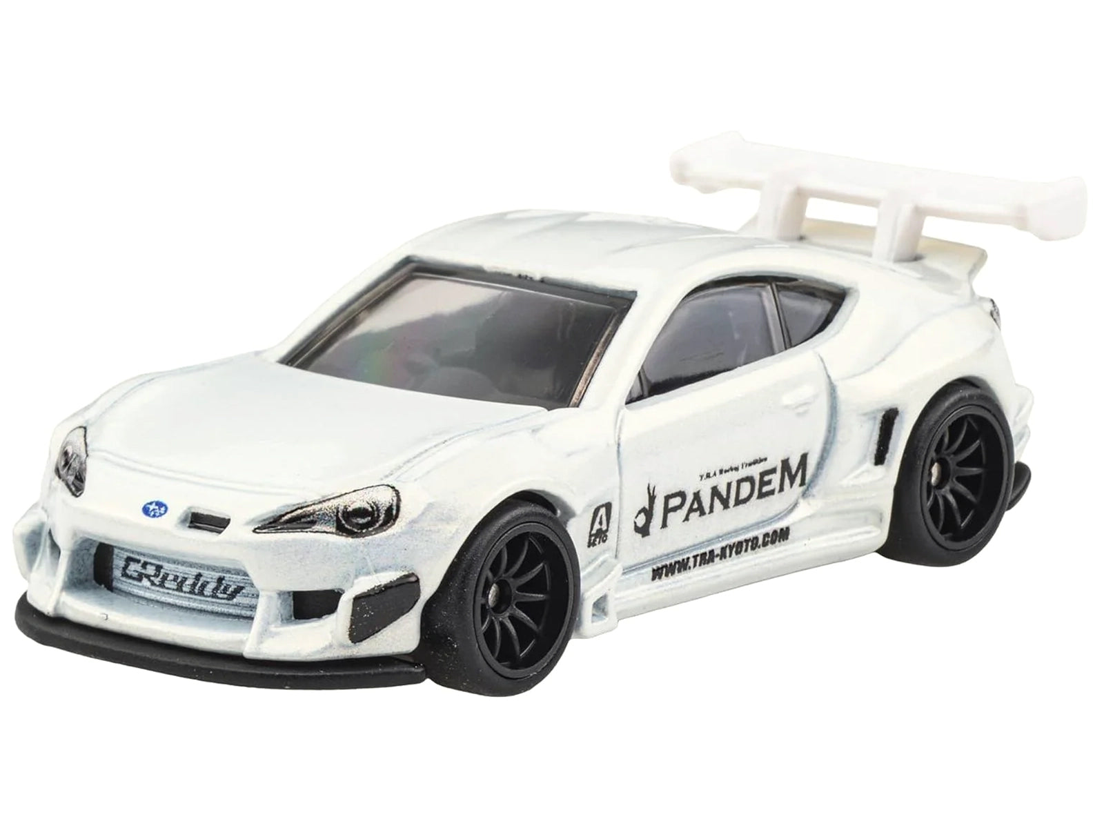 Subaru BRZ Pandem RHD (Right Hand Drive) White Metallic "Circuit Legends" Series Diecast Model Car by Hot Wheels - image 2