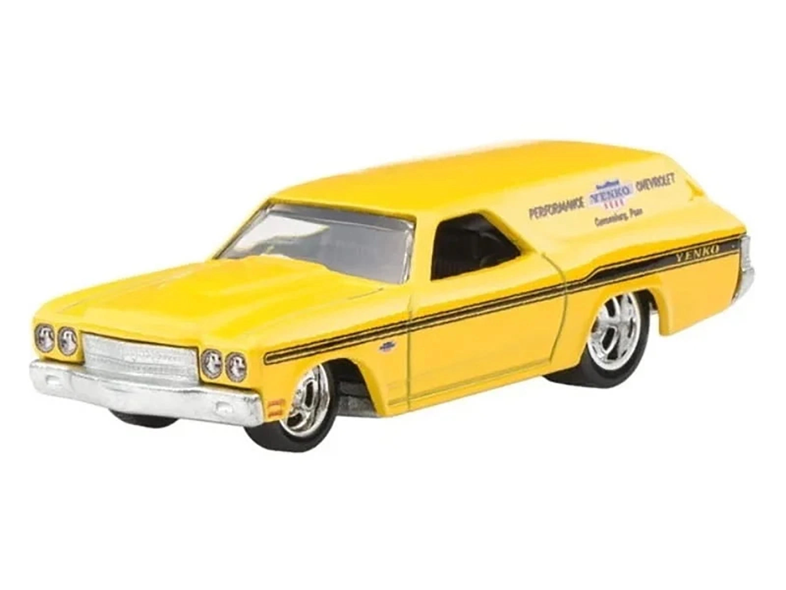 1970 Chevrolet Chevelle SS Wagon "Yenko" Yellow "Fast Wagons" Series Diecast Model Car by Hot Wheels - image 2
