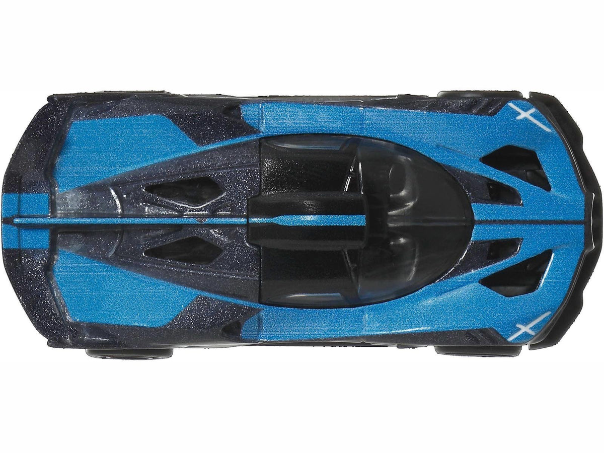 Bugatti Bolide Blue and Dark Blue Metallic "Euro Speed" Series Diecast Model Car by Hot Wheels - image 3