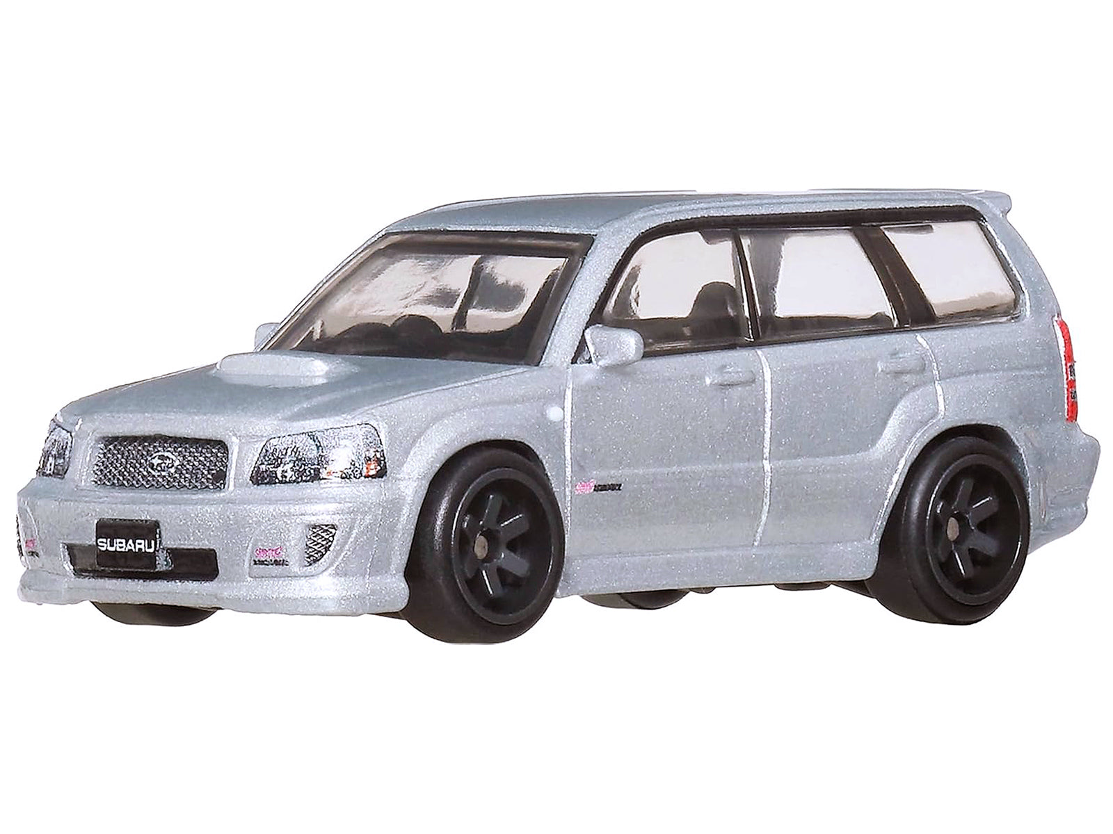 Subaru Forester STI Silver Metallic "Fast Wagons" Series Diecast Model Car by Hot Wheels - image 2