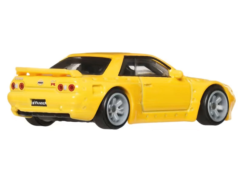 Nissan Skyline GT-R (R32) Pandem RHD (Right Hand Drive) Yellow "Ronin Run II" Series Diecast Model Car by Hot Wheels - image 3