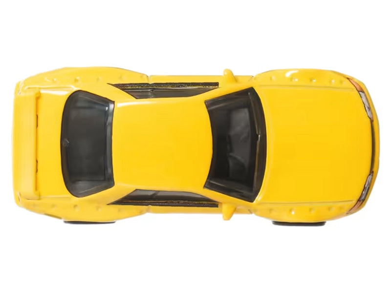 Nissan Skyline GT-R (R32) Pandem RHD (Right Hand Drive) Yellow "Ronin Run II" Series Diecast Model Car by Hot Wheels - image 4