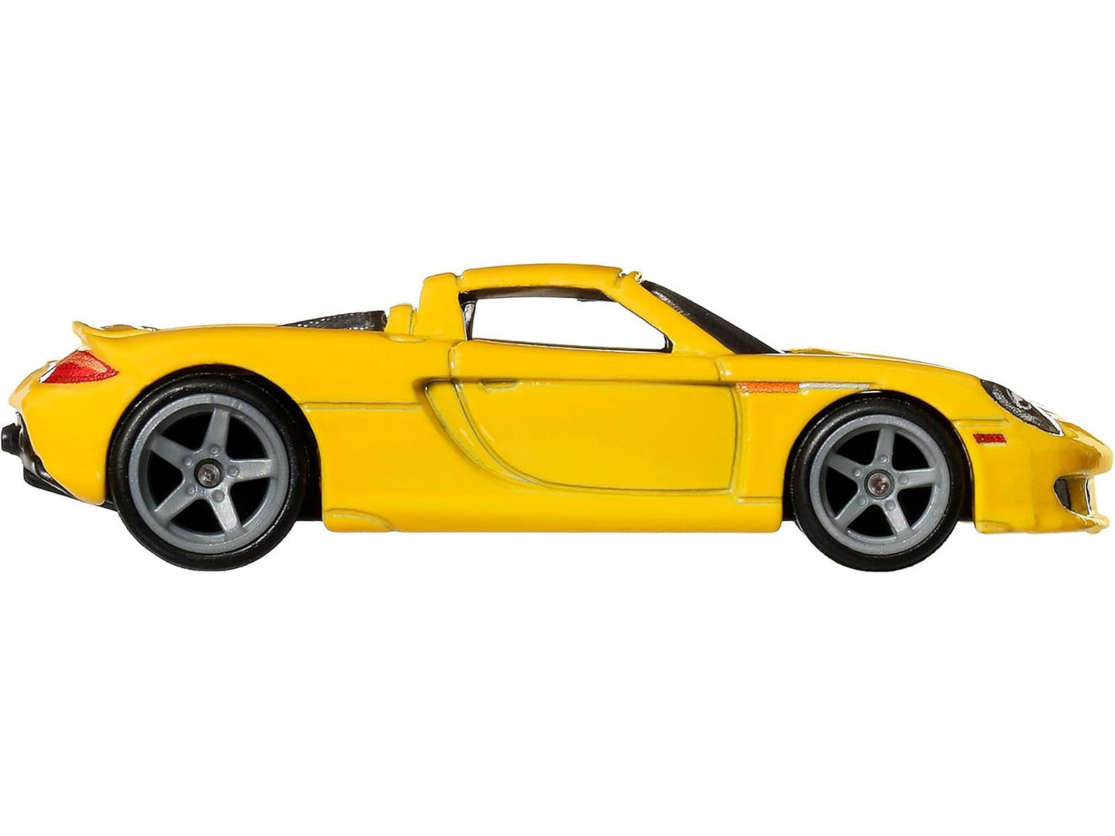 Porsche Carrera GT Yellow "Timeless Icons" Series Diecast Model Car by Hot Wheels - image 2