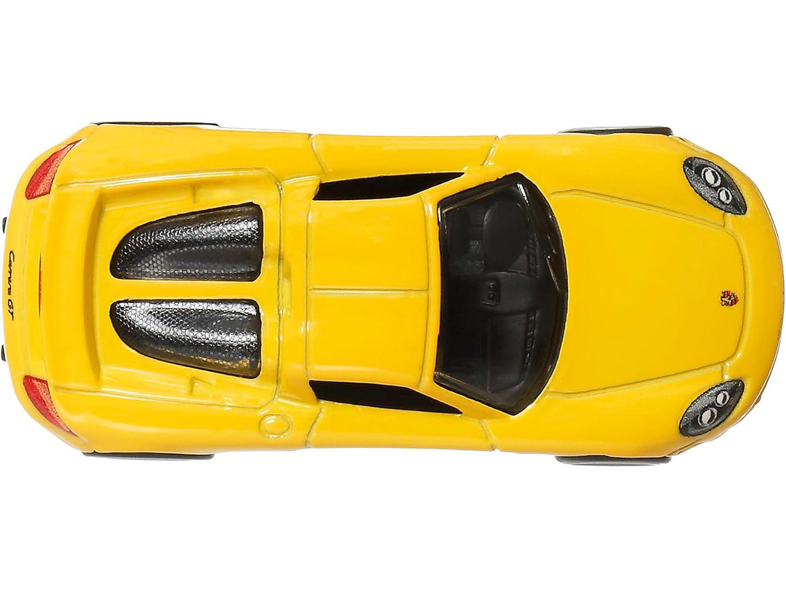 Porsche Carrera GT Yellow "Timeless Icons" Series Diecast Model Car by Hot Wheels - image 4
