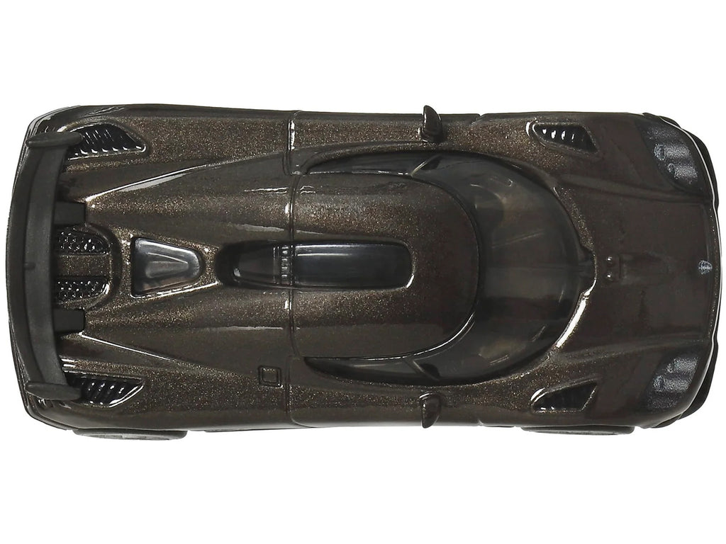 Koenigsegg CCXR Dark Gray Metallic "Fast Five" (2011) Movie "Fast & Furious" Series Diecast Model Car by Hot Wheels - image 4