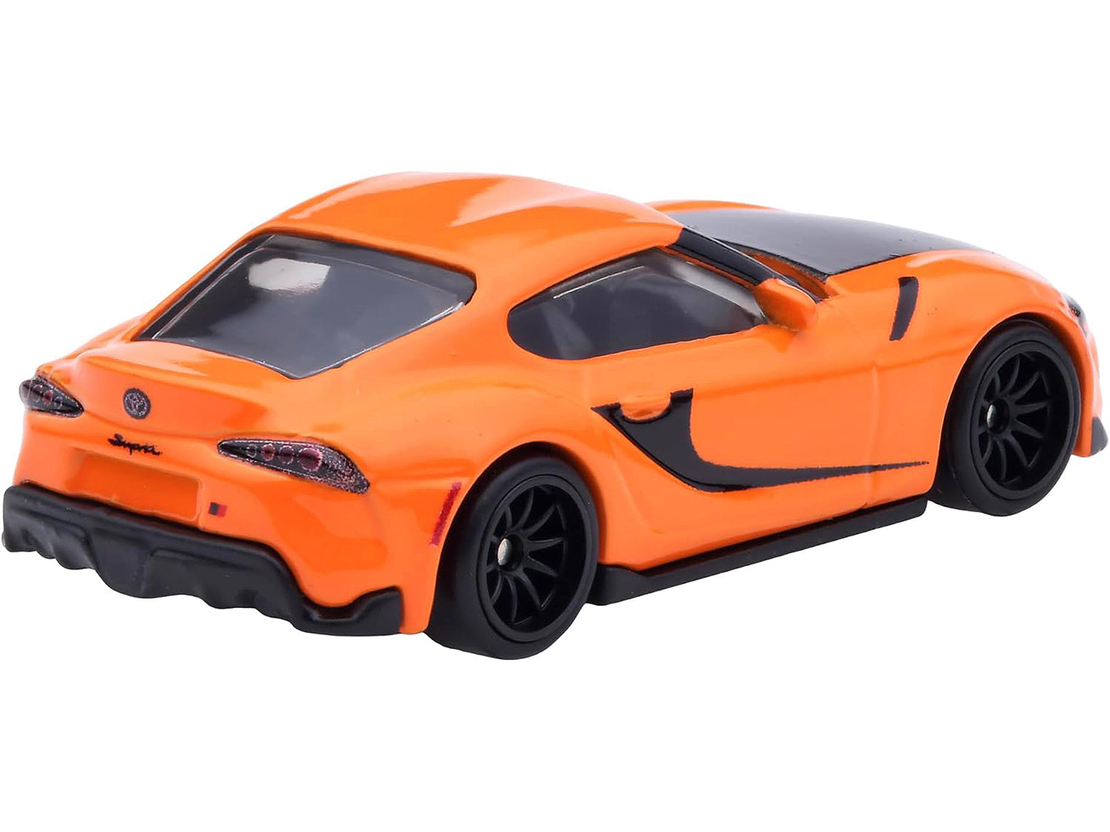 2021 Toyota GR Supra Orange and Black "F9" (2021) Movie "Fast & Furious" Series Diecast Model Car by Hot Wheels - image 3