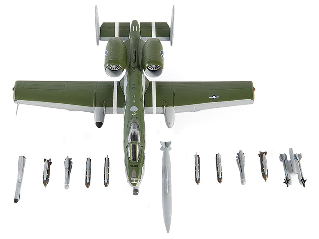 Fairchild Republic A-10C Thunderbolt II Attack Aircraft "355th Fighter Wing 354th Fighter Squadron Bulldogs" (2020) United States Air Force 1/144 Diecast Model by JC Wings - image 5