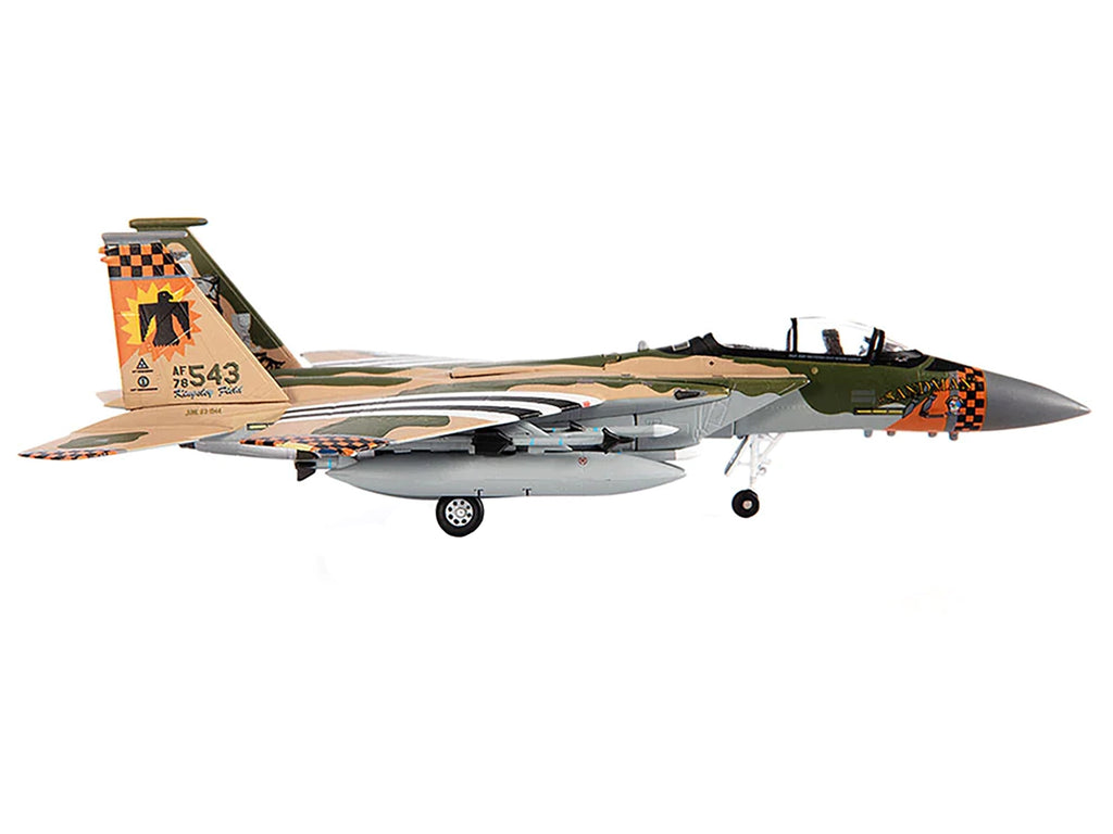 McDonnell Douglas F-15C Eagle Fighter Aircraft "173rd Fighter Wing" (2020) United States Air National Guard 1/144 Diecast Model by JC Wings - image 4