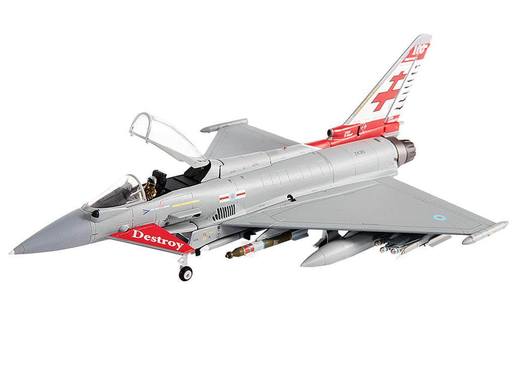 Eurofighter Typhoon FGR4 EF-2000 Aircraft "No.41(R) Squadron 100th Anniversary" (2016) British Royal Air Force 1/72 Diecast Model by JC Wings - image 5