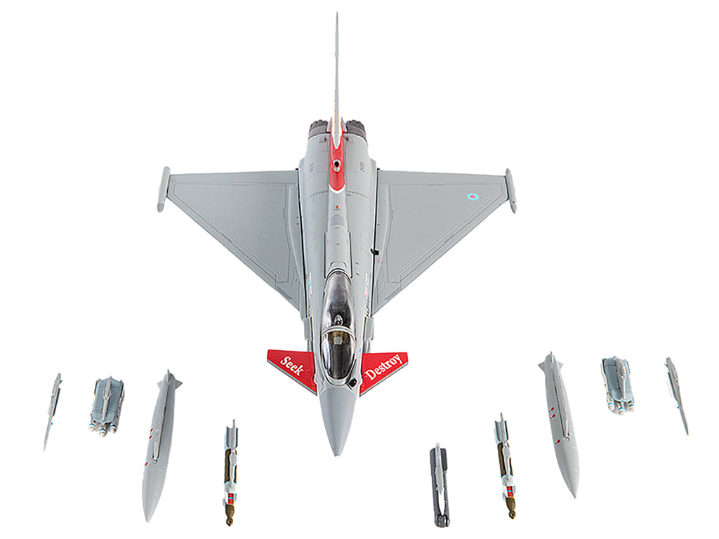 Eurofighter Typhoon FGR4 EF-2000 Aircraft "No.41(R) Squadron 100th Anniversary" (2016) British Royal Air Force 1/72 Diecast Model by JC Wings - image 2