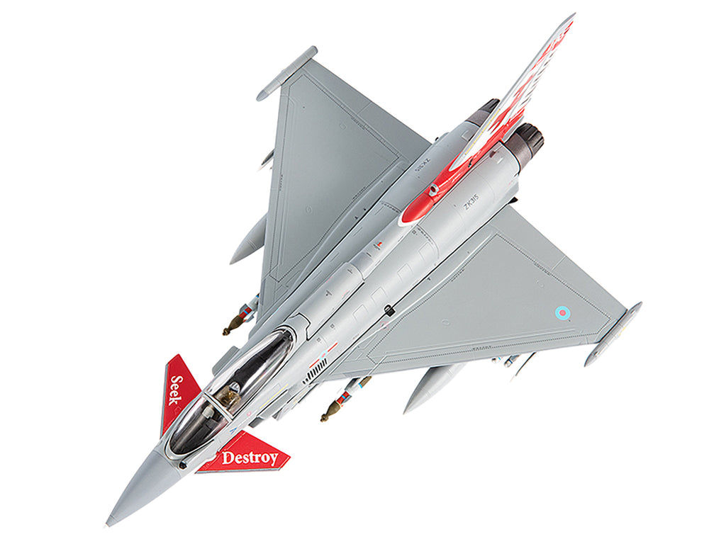 Eurofighter Typhoon FGR4 EF-2000 Aircraft "No.41(R) Squadron 100th Anniversary" (2016) British Royal Air Force 1/72 Diecast Model by JC Wings - image 3