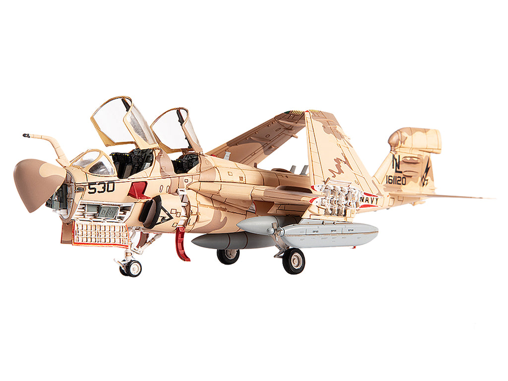 Grumman EA-6B Prowler Attack Aircraft "VAQ-133 Wizards Afghanistan" (2007) United States Navy 1/72 Diecast Model by JC Wings - image 5