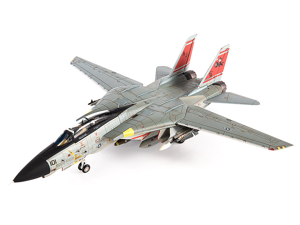 Grumman F-14D Tomcat Fighter Aircraft "VF-31 Tomcatters USS Theodore Roosevelt The Last Flight" (2006) United States Navy 1/72 Diecast Model by JC Wings - image 3