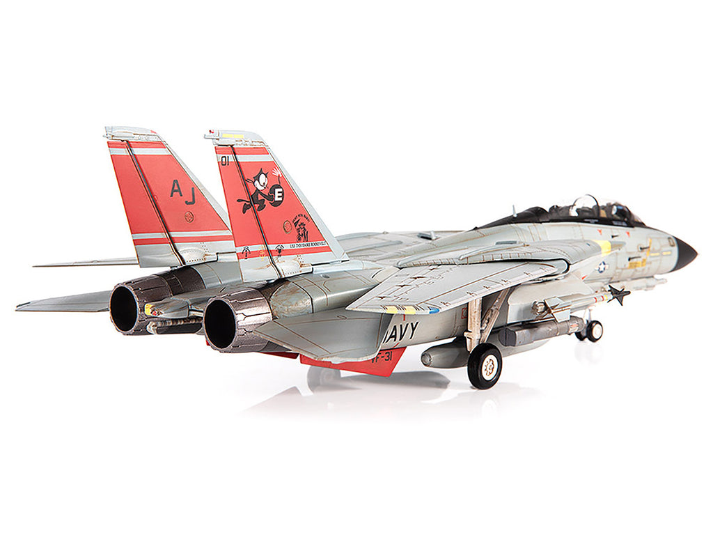 Grumman F-14D Tomcat Fighter Aircraft "VF-31 Tomcatters USS Theodore Roosevelt The Last Flight" (2006) United States Navy 1/72 Diecast Model by JC Wings - image 5