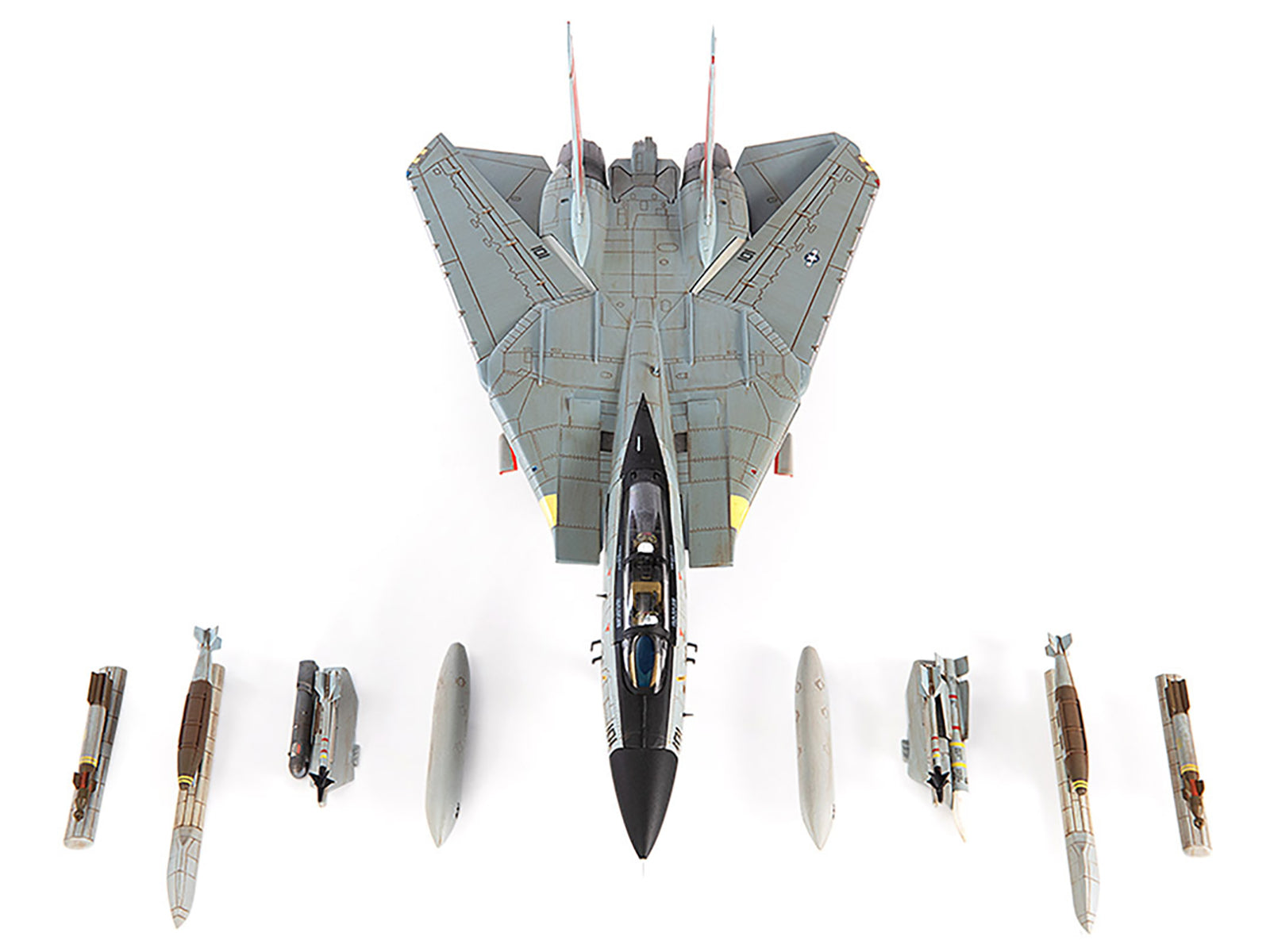 Grumman F-14D Tomcat Fighter Aircraft "VF-31 Tomcatters USS Theodore Roosevelt The Last Flight" (2006) United States Navy 1/72 Diecast Model by JC Wings - image 4