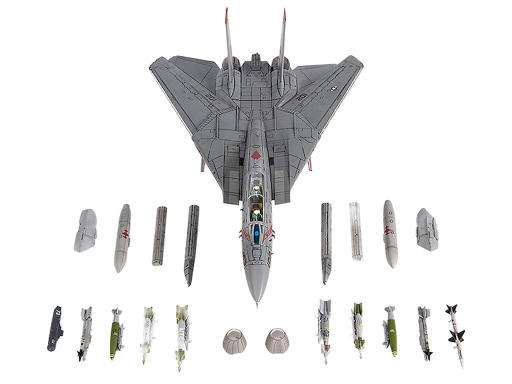 Grumman F-14B Tomcat Fighter Aircraft "VF-102 Diamondbacks Operation Enduring Freedom" (2001) United States Navy 1/72 Diecast Model by JC Wings - image 5