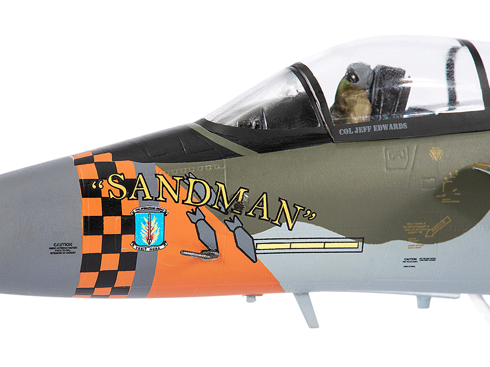 McDonnell Douglas F-15C Eagle Fighter Plane "U.S. ANG 173rd Fighter Wing" (2020) 1/72 Diecast Model by JC Wings - image 2