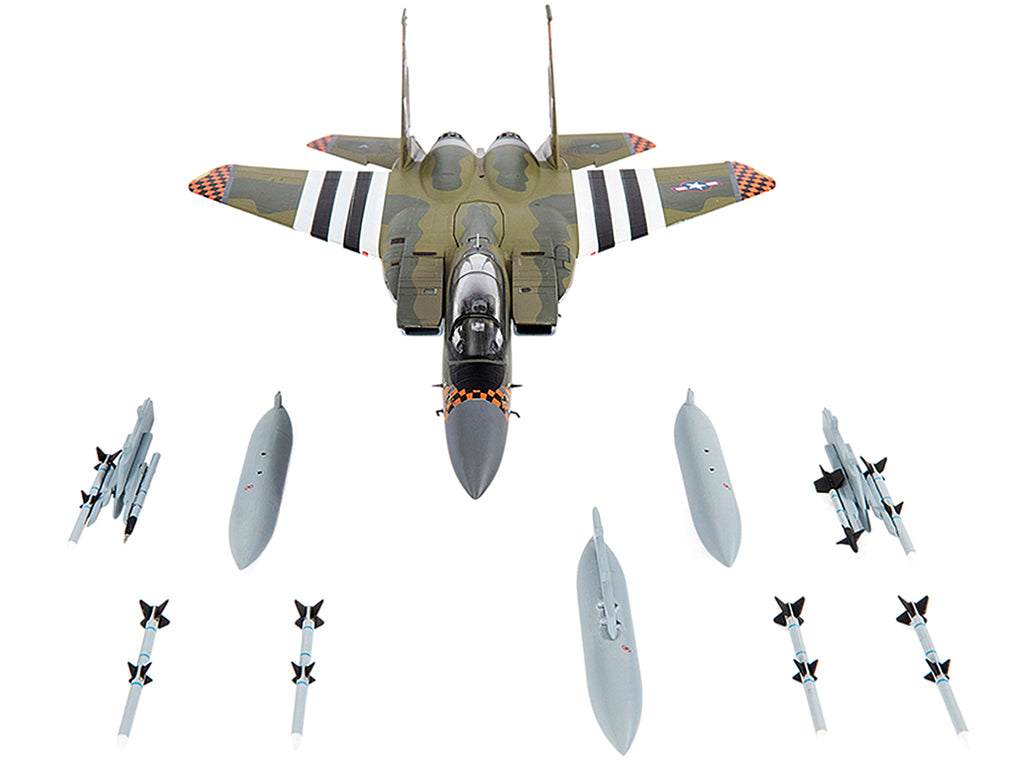 McDonnell Douglas F-15C Eagle Fighter Plane "U.S. ANG 173rd Fighter Wing" (2020) 1/72 Diecast Model by JC Wings - image 5