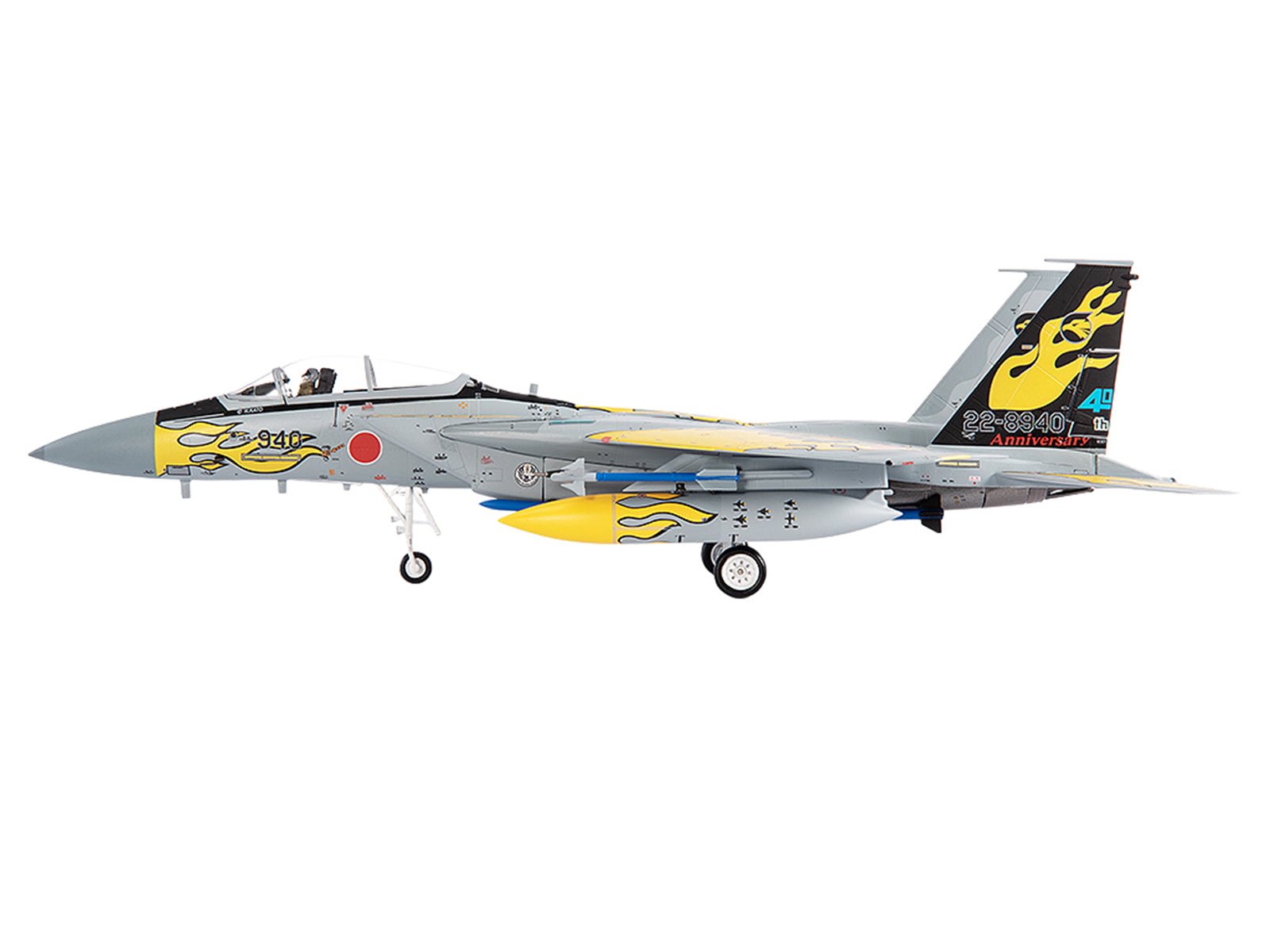 Mitsubishi F-15J Eagle Fighter Aircraft "306th Tactical Fighter Squadron 40th Anniversary" (2021) JASDF (Japan Air Self-Defense Force) 1/72 Diecast Model by JC Wings - image 2