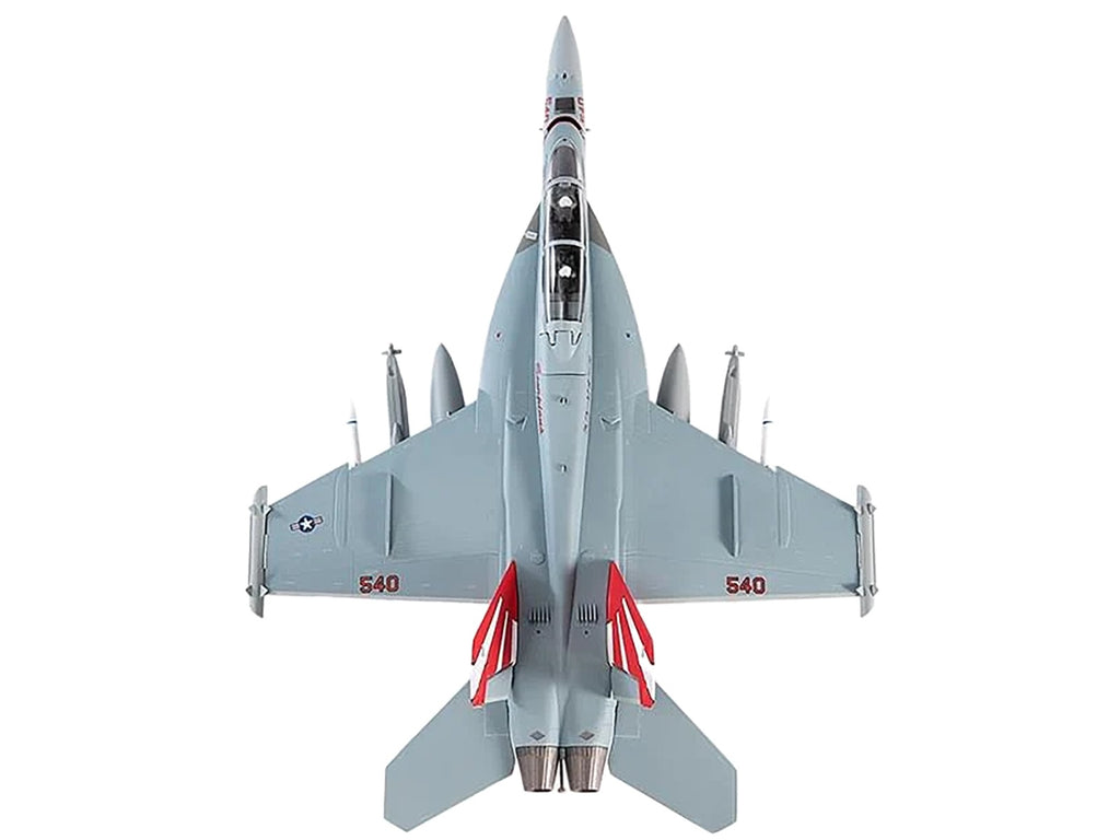 Boeing EA-18G Growler Aircraft "VAQ-132 Scorpions" United States Navy 1/72 Diecast Model by JC Wings - image 4