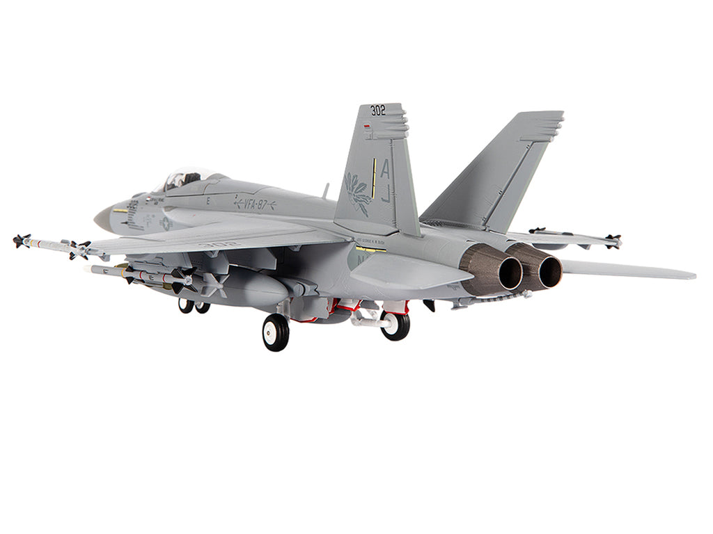 Boeing F/A-18E Super Hornet Aircraft "VFA-87 Golden Warriors USS George H. W. Bush" (2017) United States Navy 1/72 Diecast Model by JC Wings - image 4