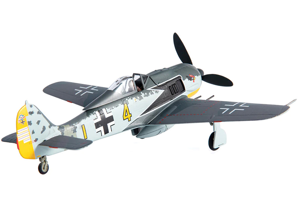Focke-Wulf FW 190A-4 Fighter Aircraft "Major Siegfried Schnell Luftwaffe JG2 France" (1943) 1/72 Diecast Model by JC Wings - image 3