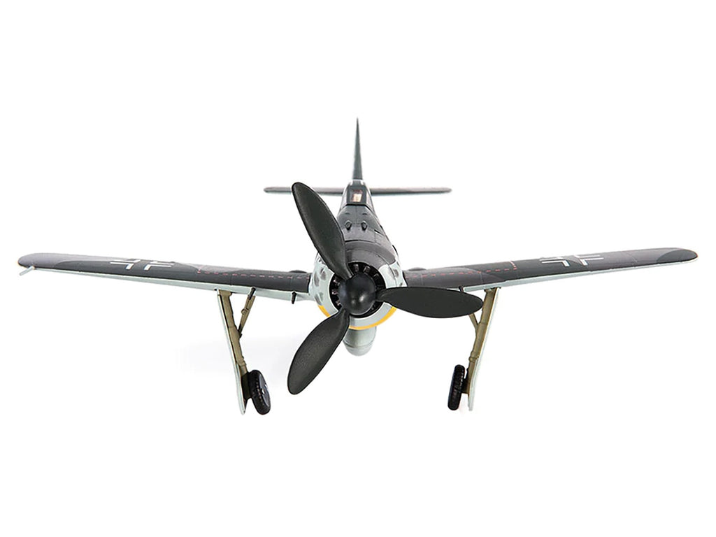 Focke-Wulf Fw 190A-8 Fighter Aircraft "JG 26 Schlageter France" (1945) German Luftwaffe 1/72 Diecast Model by JC Wings - image 4