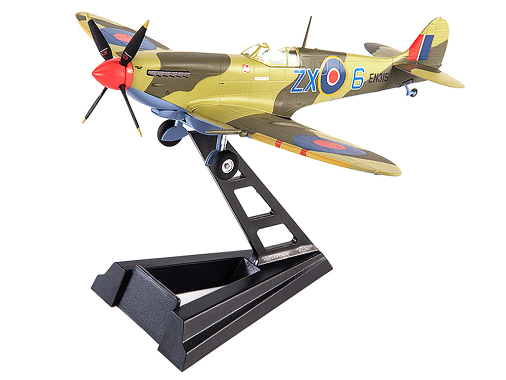 Supermarine Spitfire MK IXC Fighter Aircraft "Royal Air Force Ldr. Stanislav Skalsk Polish Combat Team North Africa" (1943) 1/72 Diecast Model by JC Wings - image 5