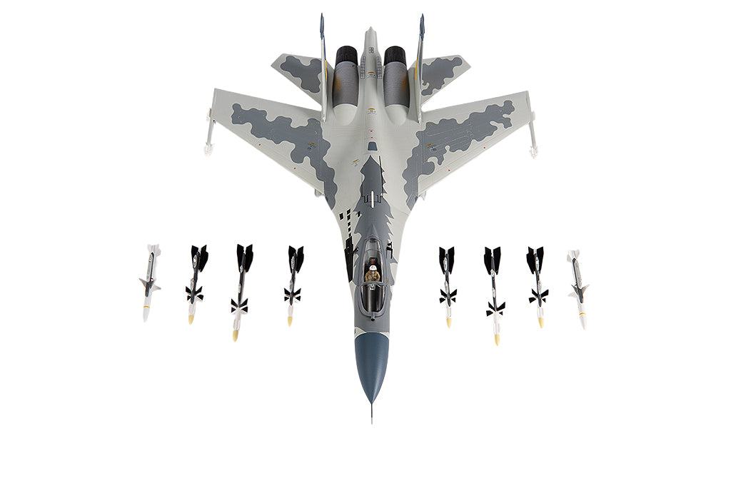 Sukhoi Su-27 Flanker Aircraft "Ukraine War" (2023) Ukrainian Air Forces 1/72 Diecast Model by JC Wings - image 5