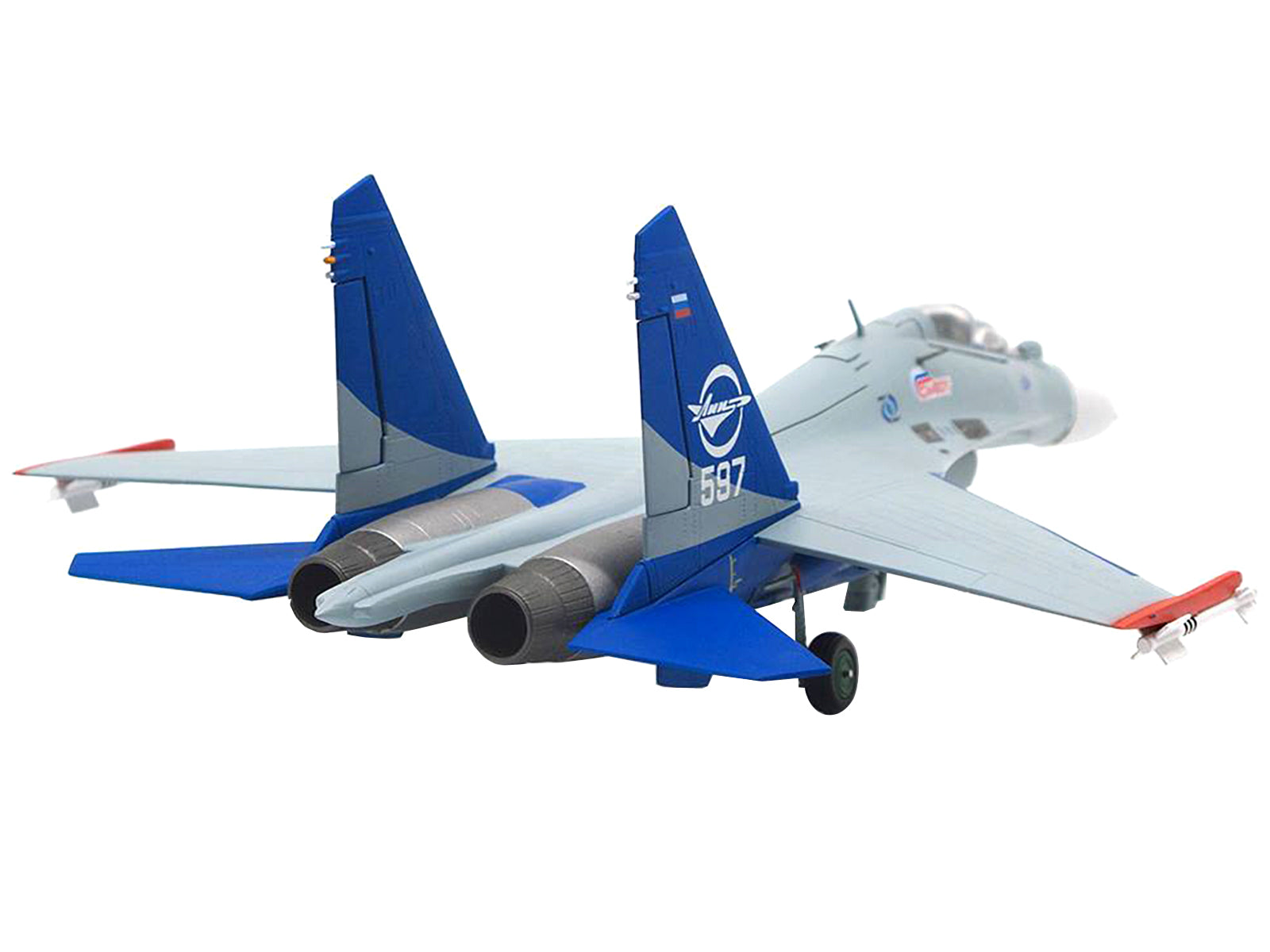 Sukhoi Su-30LL Flanker-C Fighter Aircraft "Gromov Flight Research Institute Ramenskoye AB Russia" (1997) 1/72 Diecast Model by JC Wings - image 4