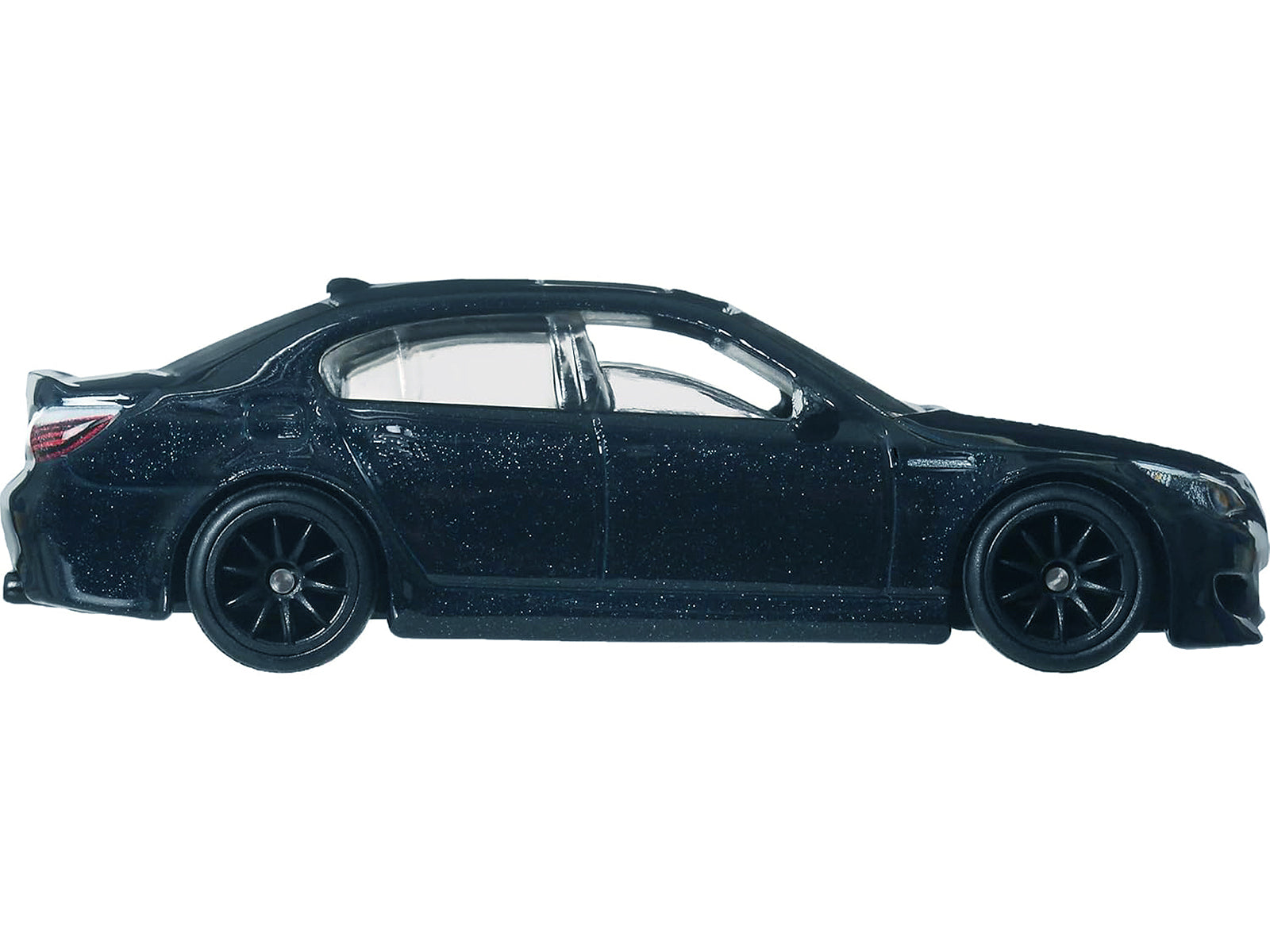 2010 BMW M5 Dark Blue Metallic "Fast & Furious 6" (2013) Movie "Fast & Furious" Series Diecast Model Car by Hot Wheels - image 3