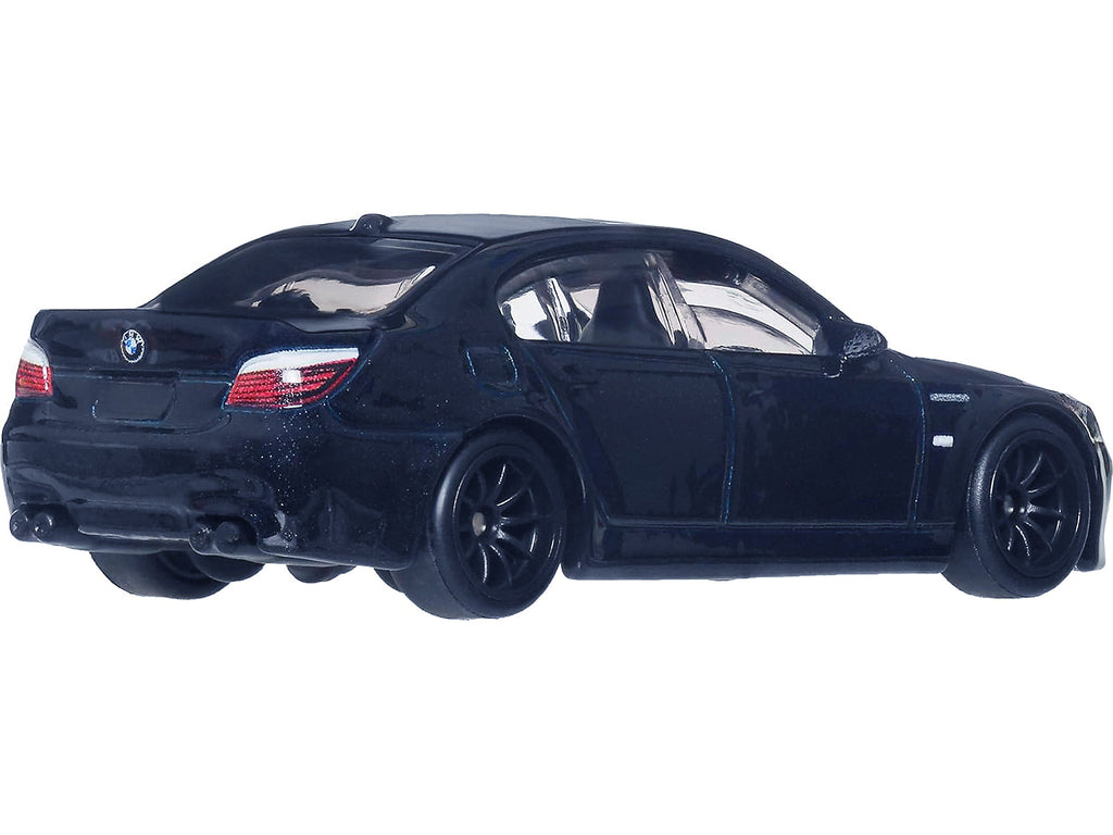 2010 BMW M5 Dark Blue Metallic "Fast & Furious 6" (2013) Movie "Fast & Furious" Series Diecast Model Car by Hot Wheels - image 4