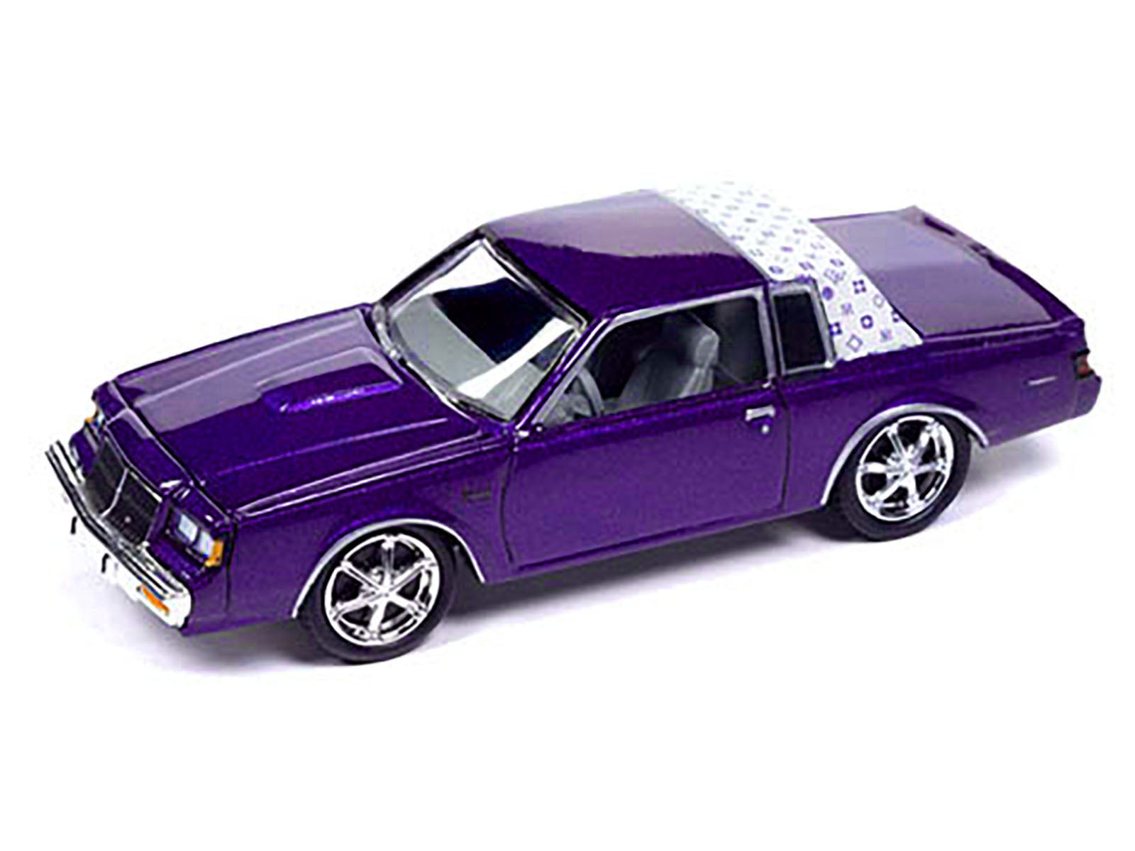 1987 Buick Regal T-Type Purple Metallic Limited Edition to 3600 pieces Worldwide 1/64 Diecast Model Car by Johnny Lightning - image 2