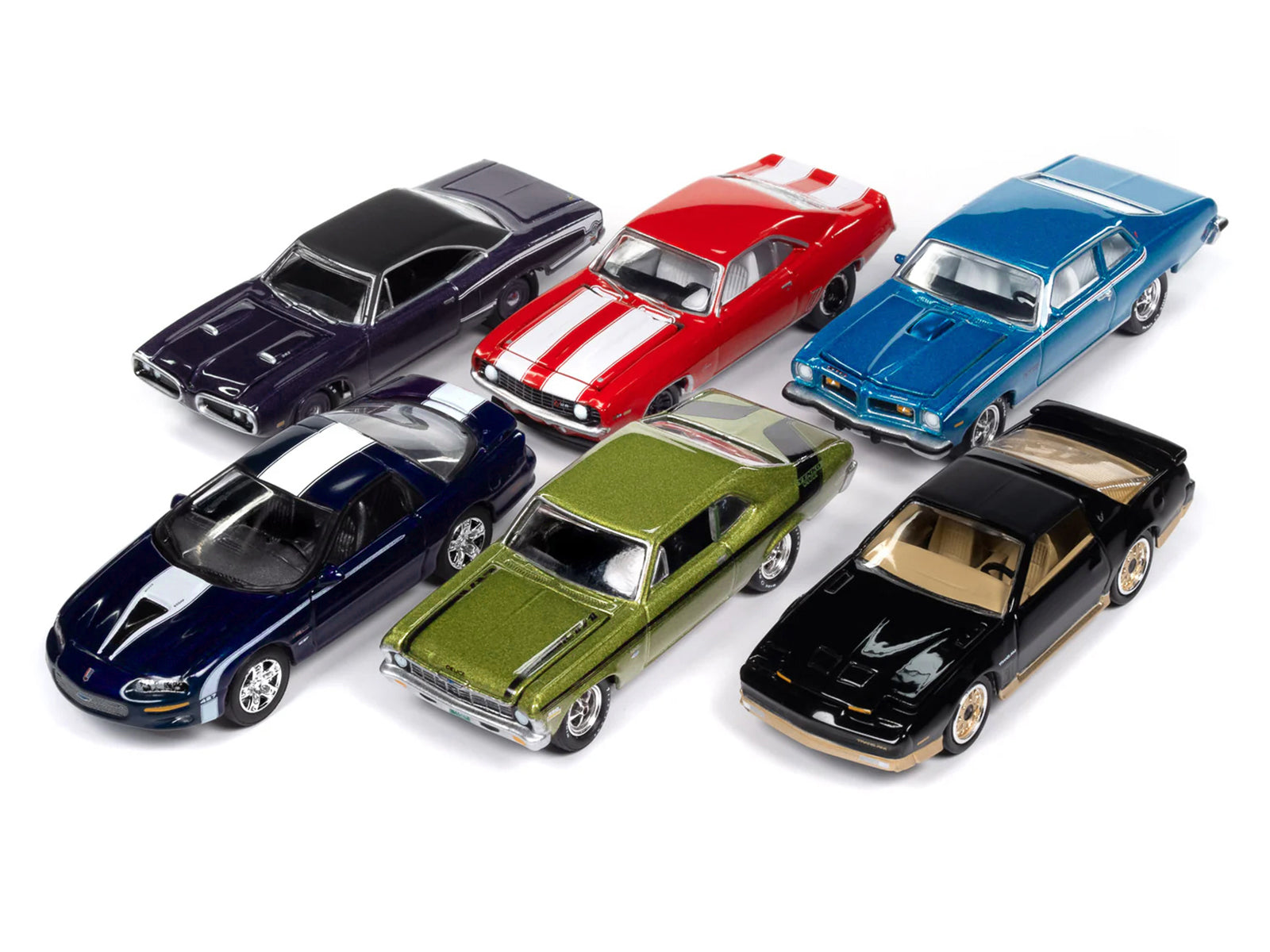 "Muscle Cars USA" 2025 Release 1 Set B of 6 pieces 1/64 Diecast Model Cars by Johnny Lightning - image 2
