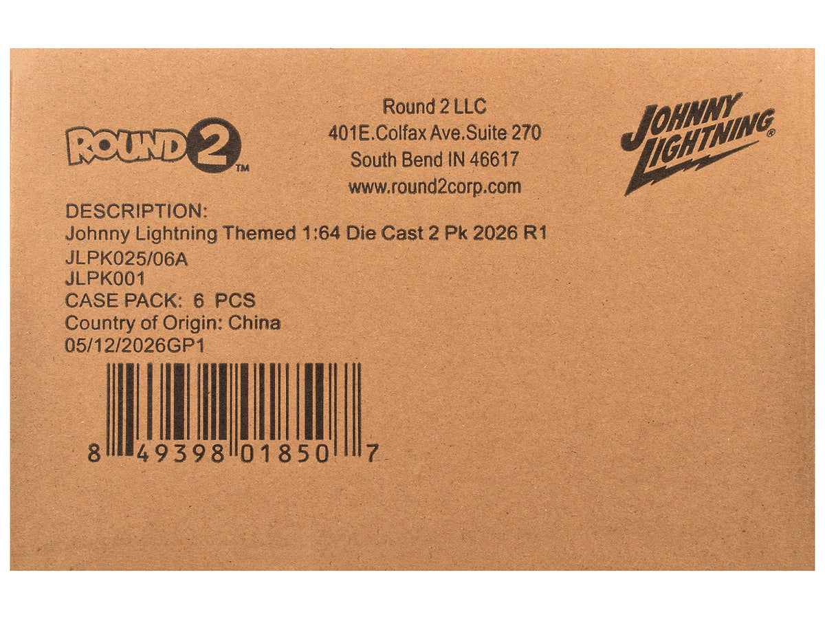 Johnny Lightning "2-Packs" 2026 Release 1 Set A of 6 pieces 1/64 Diecast Model Cars by Johnny Lightning - image 3