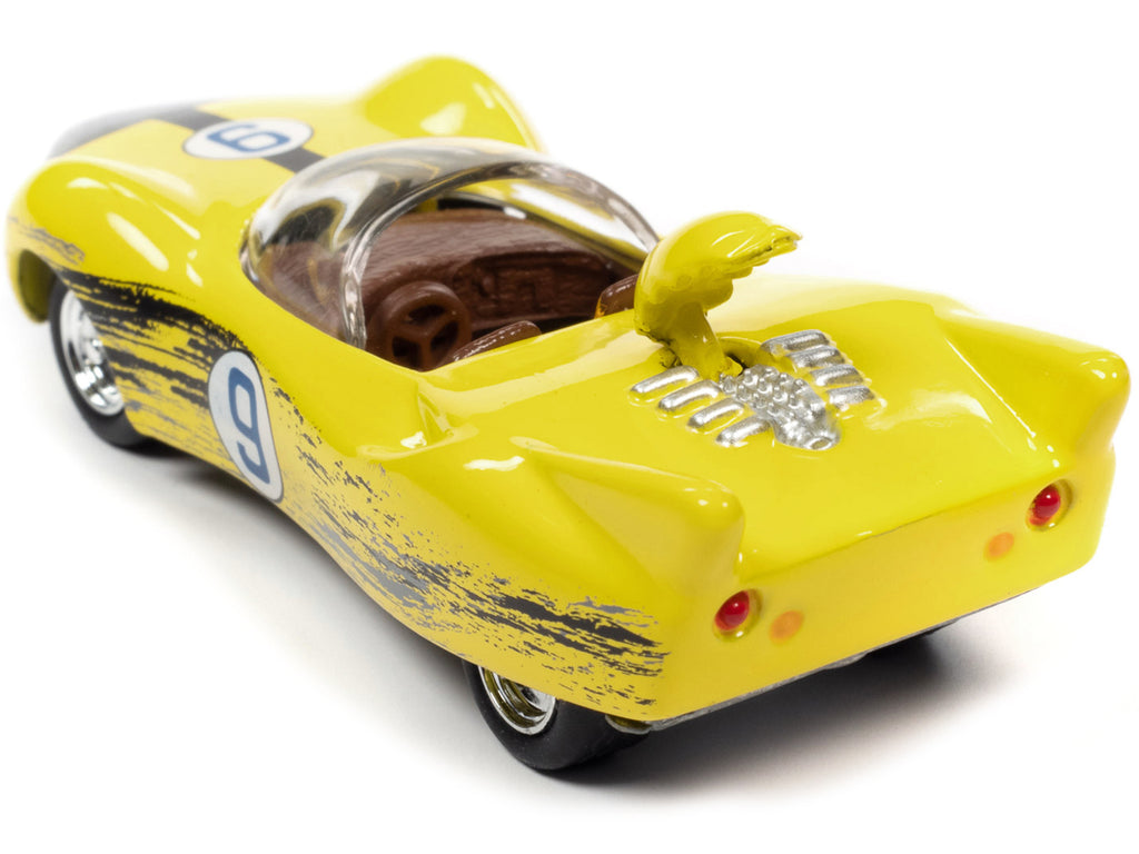 Racer X's Shooting Star (Raced Version) "Speed Racer" (1967) TV Series "Pop Culture" 2022 Release 2 1/64 Diecast Model Car by Johnny Lightning - image 2