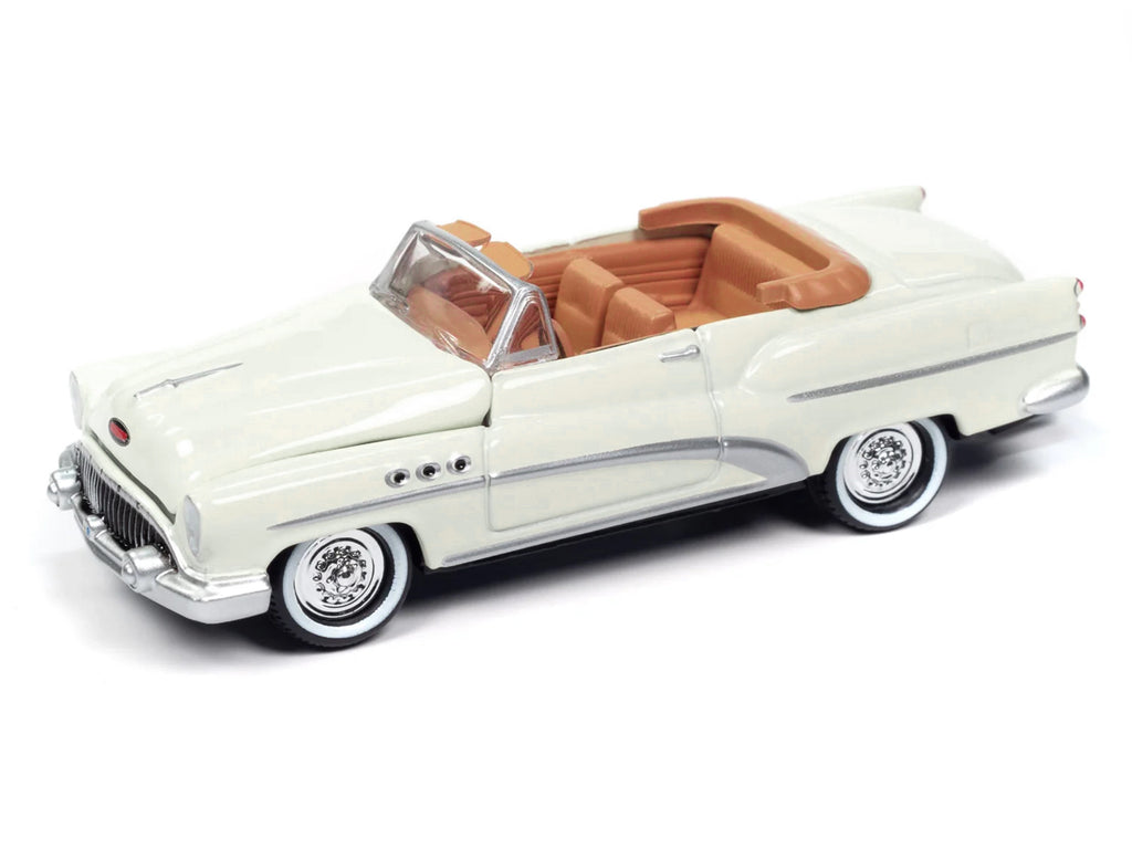 1953 Buick Super Cream with Travel Trailer Limited Edition "Tow & Go" Series 1/64 Diecast Model Car by Johnny Lightning - image 2