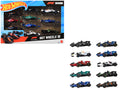 2025 Formula 1 World Championship 10 piece Set Diecast Model Cars by Hot Wheels