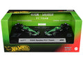 "Kick Sauber F1 Team" Formula One F1 World Championship (2025) 2 Piece Set Diecast Model Cars by Hot Wheels