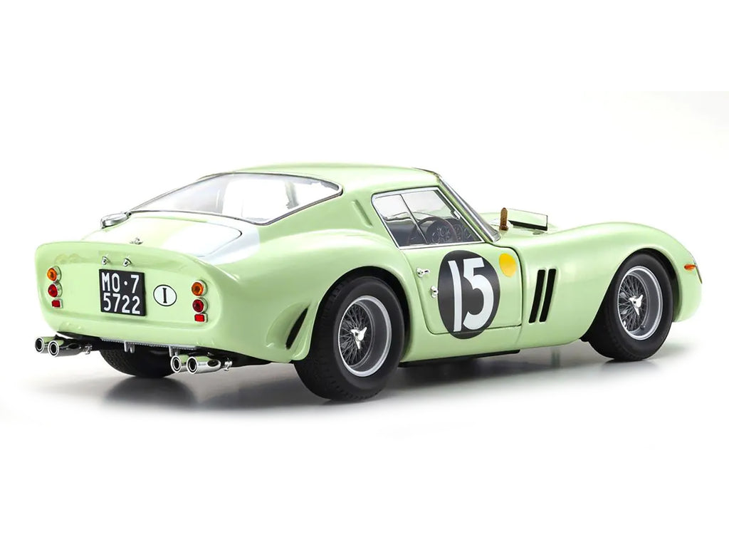 Ferrari 250 GTO #15 Innes Ireland Winner "Goodwood Tourist Trophy" (1962) 1/18 Diecast Model Car by Kyosho - image 5