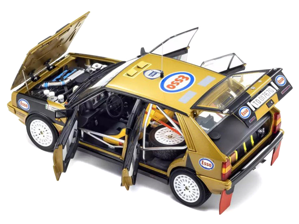 Lancia Delta HF 4WD #1 Fabrizio Tabaton - Luciano Tedeschini Winner "Rally Piancavallo" (1987) 1/18 Diecast Model Car by Kyosho - image 2